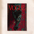 Vogue in Crimson