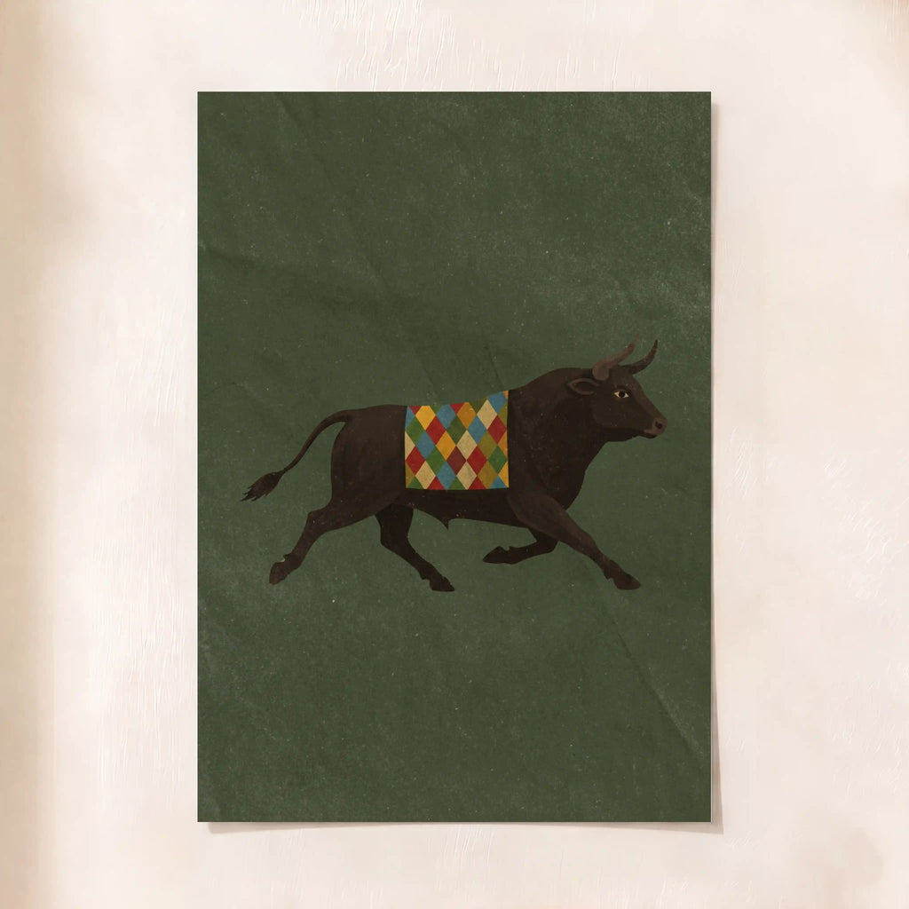 The Harlequin Bull