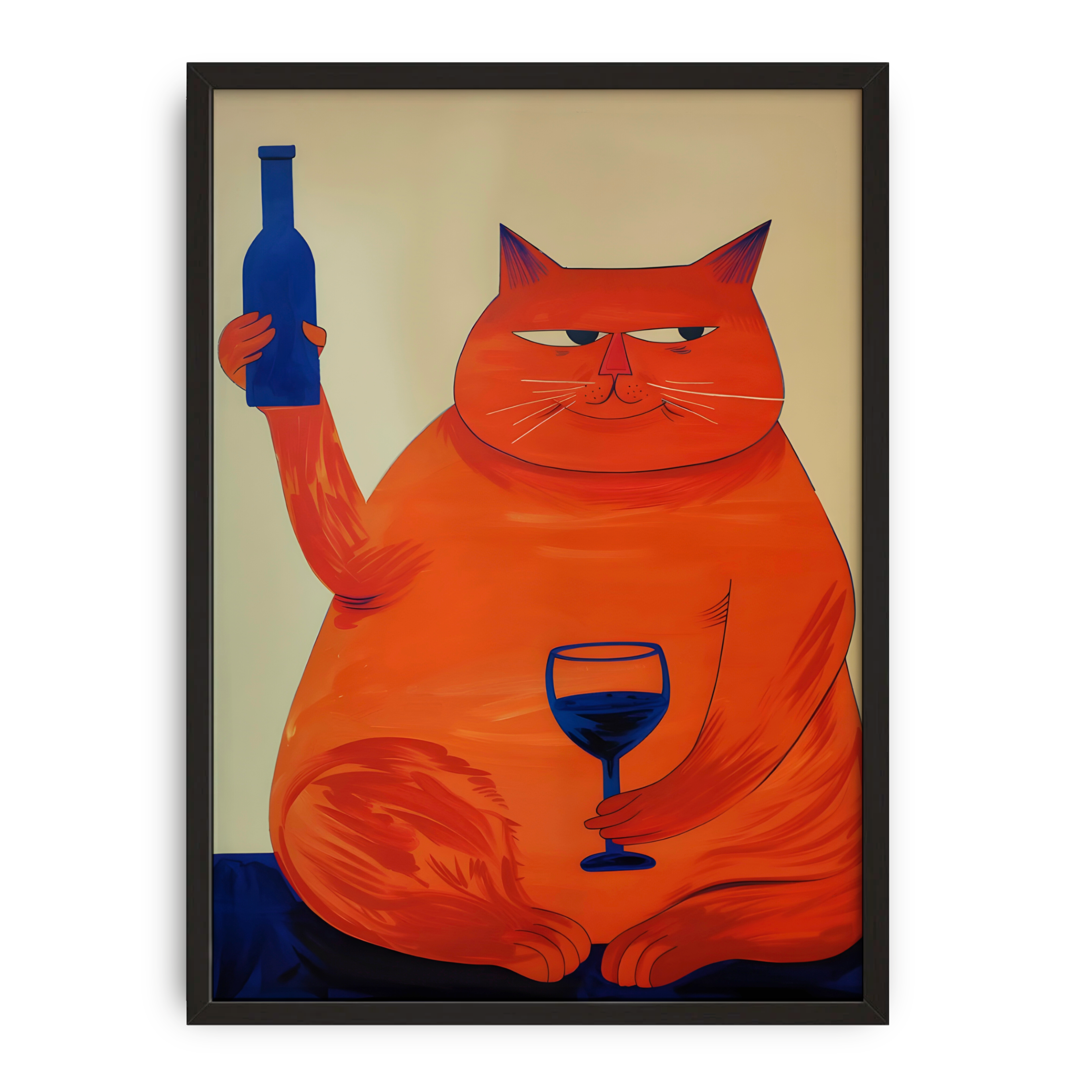 Cat & Wine